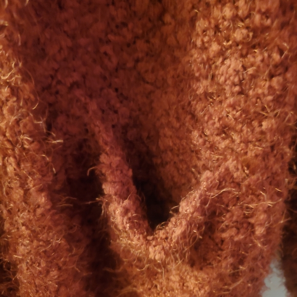 POOF APPAREL Open Front Hooded Cardigan Size Medium - Picture 3 of 5